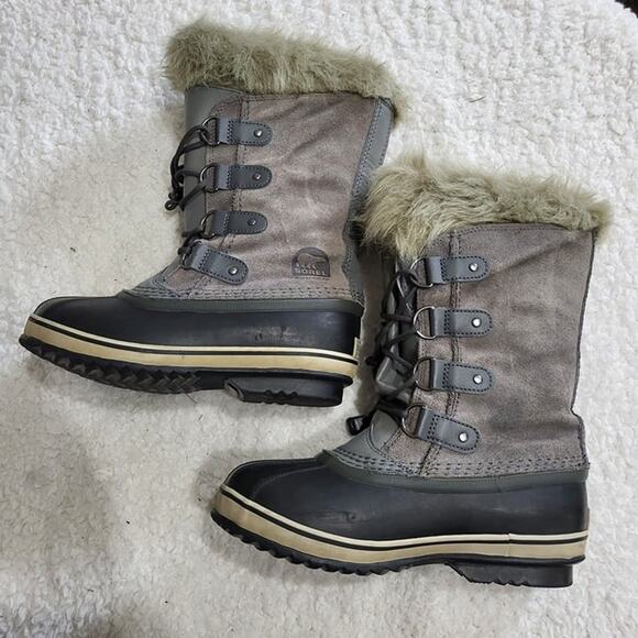 Sorel Classic Carribo winter waterproof boots  Womens size 5 - Picture 2 of 6
